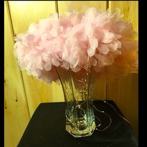 Vintage Pink Petals Pill Box Hat